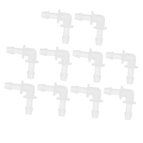 BESPORTBLE 90 Degree Elbow Connectors Set Water Pipe Connectors 10 Pcs Barbed Tube Fittings for Aquarium Tubing