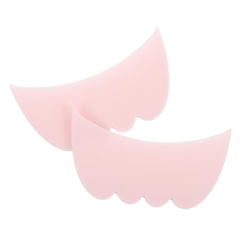 Baluue Mascara Eyeliner Guard Tool 2pcs Silicone Eyelash Makeup Assistant Lash Separator for Clean Application