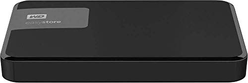 Image of WD Easystore 1TB External USB 3.0 Portable Hard Drive - Black WDBDNK0010BBK-WESN