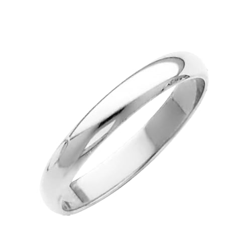JewelryWeb Alliance unie en or blanc 14 carats de 2 mm pour homme et femme, 5.5, Or Métal Or blanc, Aucune pierre précieuse