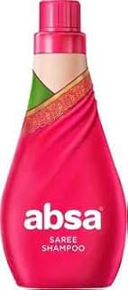 Absa Saree Shampoo- Ultimate protection for Saree and Silk Clothing with refreshing Sparkling Falls scent-(500 ML-1) Price In India