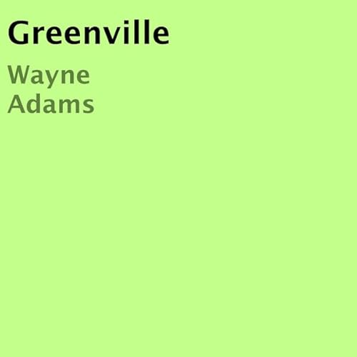 Greenville Audiolivro Por Wayne Adams capa