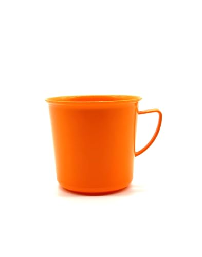 Kimmel 21-000-1606-1 asa, té, Taza de café, Reutilizable, irrompible, 330 ml, Plástico, Naranja Kimmel 21-000-1606-1 asa, té, Taza de café, Reutilizable, irrompible, 330 ml, Plástico, Naranja