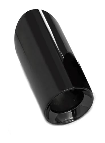 Puntas silenciador acero inoxidable para renovar estetica de escape coche 320i 330i negro