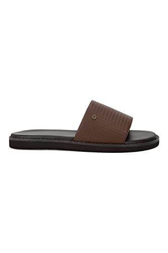Image of Van Heusen Men's Brown Flip Flops Slipper