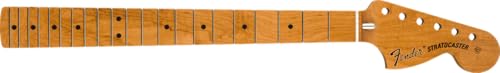 MINHTOANBV Genuine Roasted Maple Mod 70s Strat Neck, 9.5