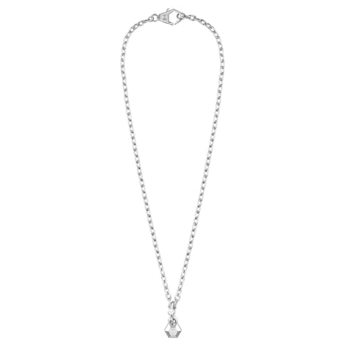 Philipp Plein Collier pour homme en acier inoxydable PLEIN EDGE - Chaîne métallique robuste