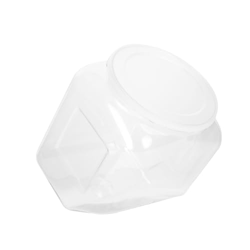 OUNONA Unique Shape Balloon Jar for Candy Storage Box Cover Pressing Tightening Seal