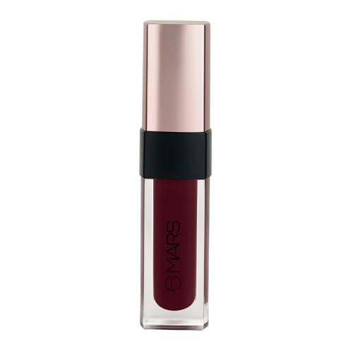 Image of MARS Popstar Non-Drying Liquid Mousse Lipstick for Women with Matte Finish | Lightweight and Non-Sticky Formula | Up to 12 Hour Long Lasting | Transferproof & Waterproof (6.0ml) (25-After party)