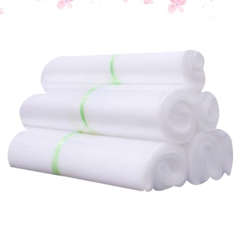Bolsas de plástico transparentes de gran capacidad para alimentos, pack de 100 unidades útiles 5