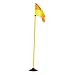 Aymzbd Soccer Corner Flag Training Equipment Football Agility Training Pole,Field Warning Rod for Outdoor Grass Fields Hockey Rugby