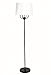 House of Troy A701-BLK/SS Alpine Floor Lamp Black and Supreme Silver