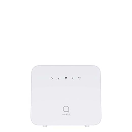 Alcatel HH42 4G/LTE-Router (CAT4 | 150 Mbit/s Download | 50 Mbit/s Upload), inklusive 2 externer LT