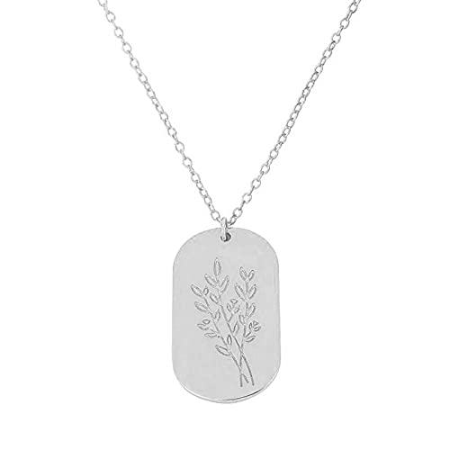 Collier carré pour femmes à offrir en cadeau d'anniversaire romantique