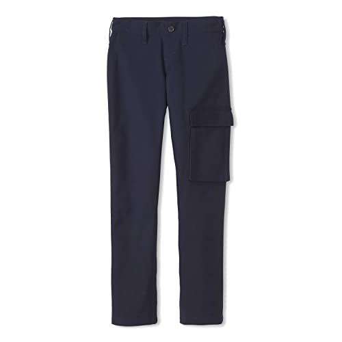 French Toast Boys' Adaptive Seated Straight Fit Stretch Twill Pant with Thigh Pocket
