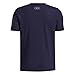 Under Armour Boys' Freedom Big Logo Short Sleeve T Shirt, (410) Midnight Navy / / Steel, Medium