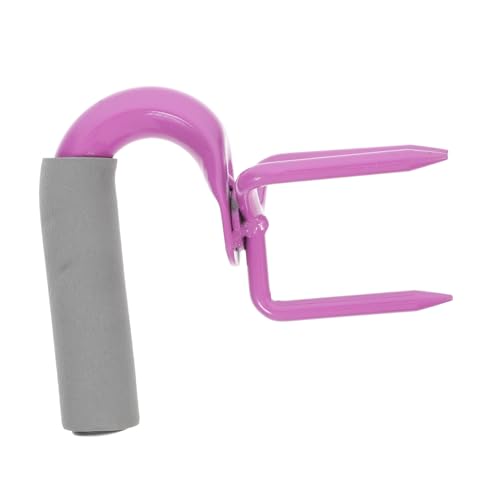 POPETPOP Motoculteur Manuel Cultivateur De Griffes pour Jardinage Boîte De Rangement, Outil De Décompactage du Sol en Acier Robuste, Portable Potager Et Serrage