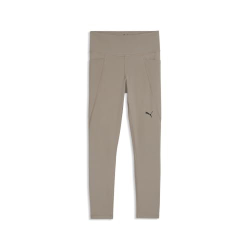 Mallas Puma de mujer para yoga y paseos urbanos en color gris ratón