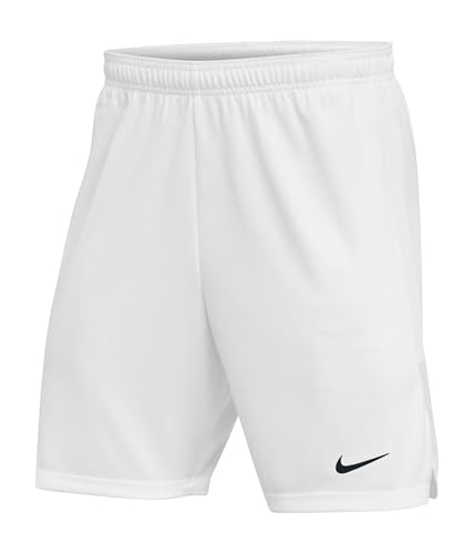 Nike Boys Hertha II Unisex Athletic Workout Shorts, White, XL