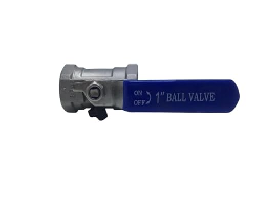 Vanne à bille 1" en acier inoxydable SS304 robuste avec étanchéité renforcée - 6