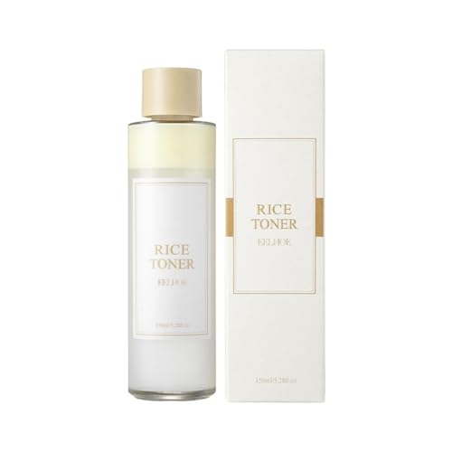 Rice Essence Toner Rice Facial Moisturizer Natural Moisturizing Essence Moisturizer Birthday Valentine Mothers Day New Years Gift for Your Wife Mother Friends (1PCS)