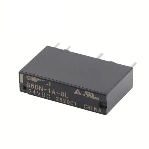 Relé electromecánico G6DN-1A-SL-12VDC miniatura de 4 pines 5A para control industrial 6