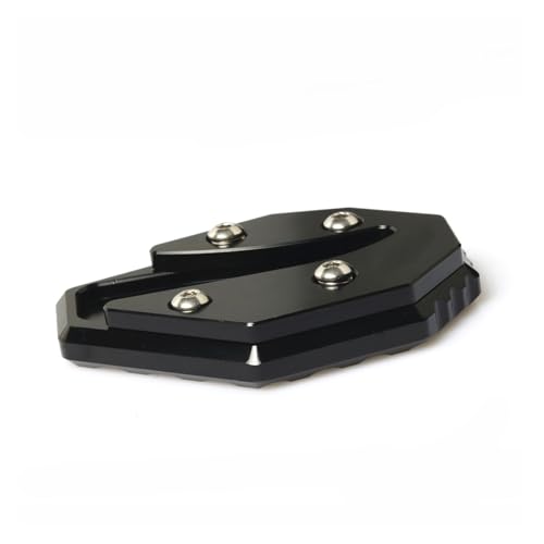 Béquille latérale pour NVX155 et AEROX155 plaque de support élargie noire