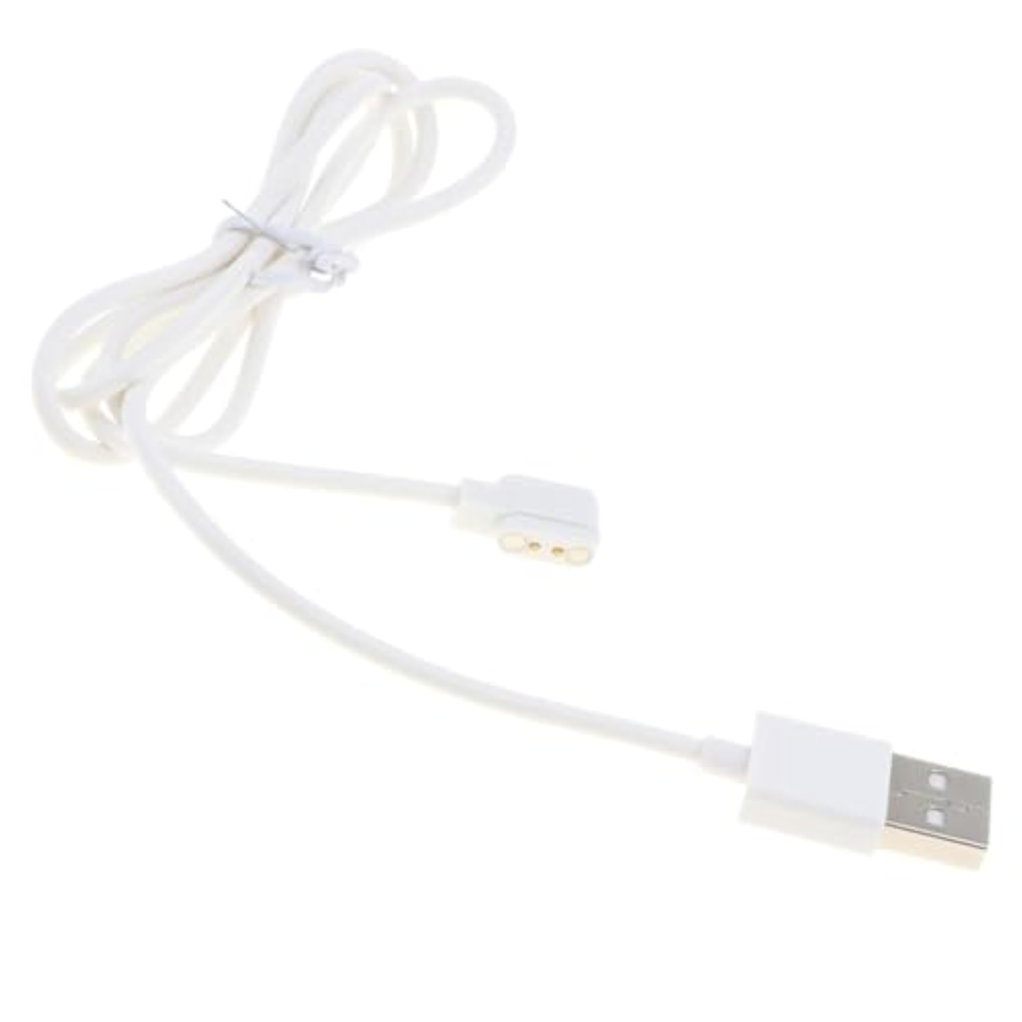 2 Pin Charging Cable Portable Replacement USB White