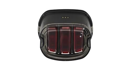 Feu arrière de frein à LED étanche avec clignotant intégré pour moto Fat Boy