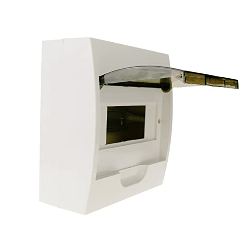 CableMarkt - Cuadro de distribución ABS IP40 para 8 módulos de Superficie