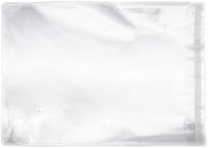 TaylorHe Pack of 100 A3 Self Seal Poly Bags Clear Cello Bags Polypropylene (OPP) Cellophane Bags Strong 80 Micron Clear Packing Bags 31cm x 45cm + 4cm Lid