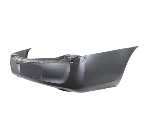 Image of Compatible with Chrysler 300 2011-2014 Rear Bumper Cover | Primed, Without Parking Sensor Holes, SRT8, Ready to Paint, OEM 68127950AC, CH1100966