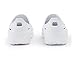 Anywear Streak Step-in Nurse Shoes for Women and Men, Oil- and Slip-Resistant EVA Kitchen Shoes, Work Shoes, 12, White