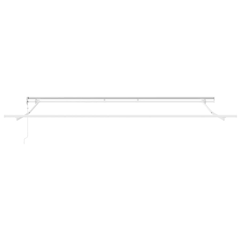 Toldo para balcón y terraza, 450 x 300 cm, multicolor, tela retráctil manual, protección solar exterior, diseño moderno para jardín y patio