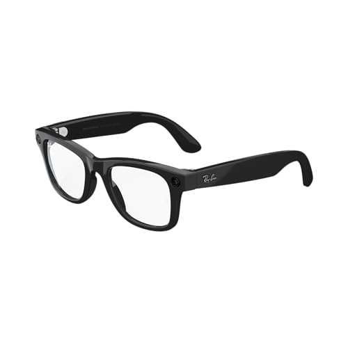 Image of Wayfarer Large (Gen 1) - Shiny Black, Clear