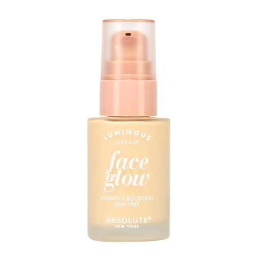 Absolute New York Luminous Dream Glow Tint | Glowing, Long-Lasting, Cruelty-free (02 NUDE GLOW, 1.01 fl oz)