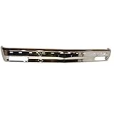 Sherman Parts SHE905-90-4 Front Bumper with Strip Holes for 1991-1993 S10-S15 & Sonoma Pickup Chrome
