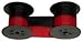 (2 Pack) Black/Red Ink Ribbon for All Lathem 2000, 2100, 3000, 4000, Series Time Clocks