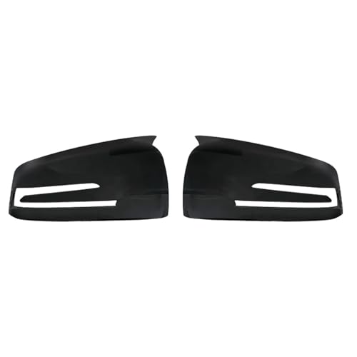 Couvercle de rétroviseur noir brillant pour Mercedes Classe A B C E S CLA GLA GLK W204 W212