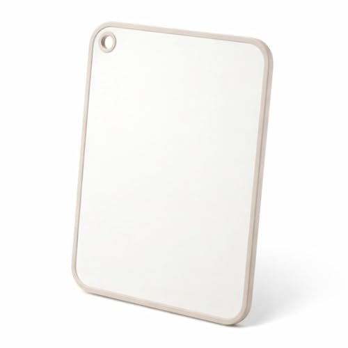 Image of Plastic Cutting Board Set, Non-Slip Chopping Boards for Meat, Veggies, Fruits, with Easy Grip Handle, Dishwasher Safe (Set of 1)