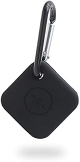 SATIS Silicone Carrier for Tile Mate (2020) & Tile Mate (2018)and, Shockproof Dust-proof Professional Tile Mate Silicone Case Cover with Anti-lost Keychain. (Black)