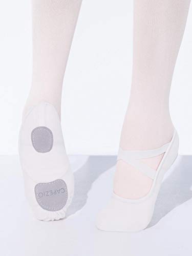 Image of Capezio Girls Hanami Canvas Ballet Shoe - Child