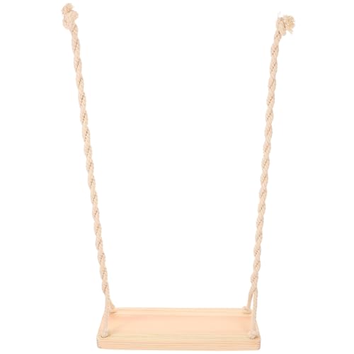 Balançoire en bois pour photo de bébé décor de chambre enfant rustique