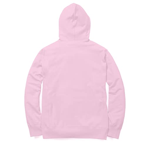 Sweat à capuche 12 Number sweat rose clair confortable mode urbaine