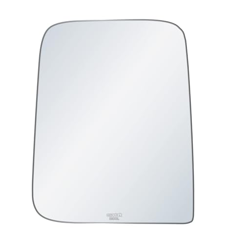 Driver Side Mirror Glass Replacement For 1997 1998 1999 2000 2001 2002 Jeep TJ, 1987-2002 Wrangler Left Door Flat Mirrors Adhesives exactafit 8100L