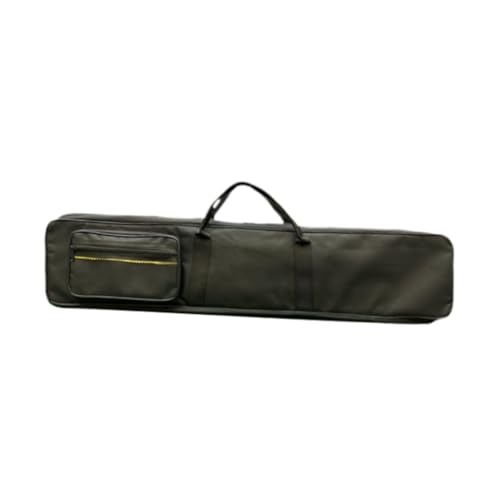 Funda para taco billar con protectores y compartimentos externos para tizas 6