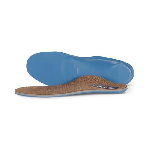 Image of Aetrex L2220 Memory Foam Posted Heel Plantar Fasciitis Insoles for Women - Flat Feet Balance Low Arch Support Inserts Women All Day