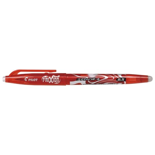 Pilot Frixion Erasable Gel Pen 0.5mm, Extra Fine Red, 10pcs Box