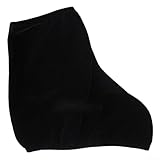 Honseadek Funda térmica para botas de patinaje artístico, fundas elásticas protectoras para botas de patinaje, adecuadas para varios estilos de patines (negro)