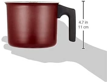 Tramontina Paris Fervedor de Alumínio com Revestimento Interno de Antiaderente, Vermelho, 12 cm